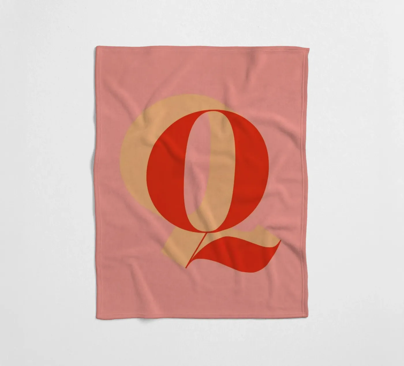 Red Q Fleecedecke von daylight design studio