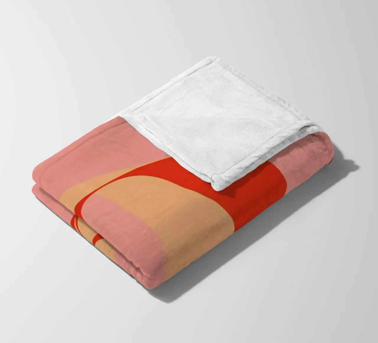Red Q coperta in pile da daylight design studio