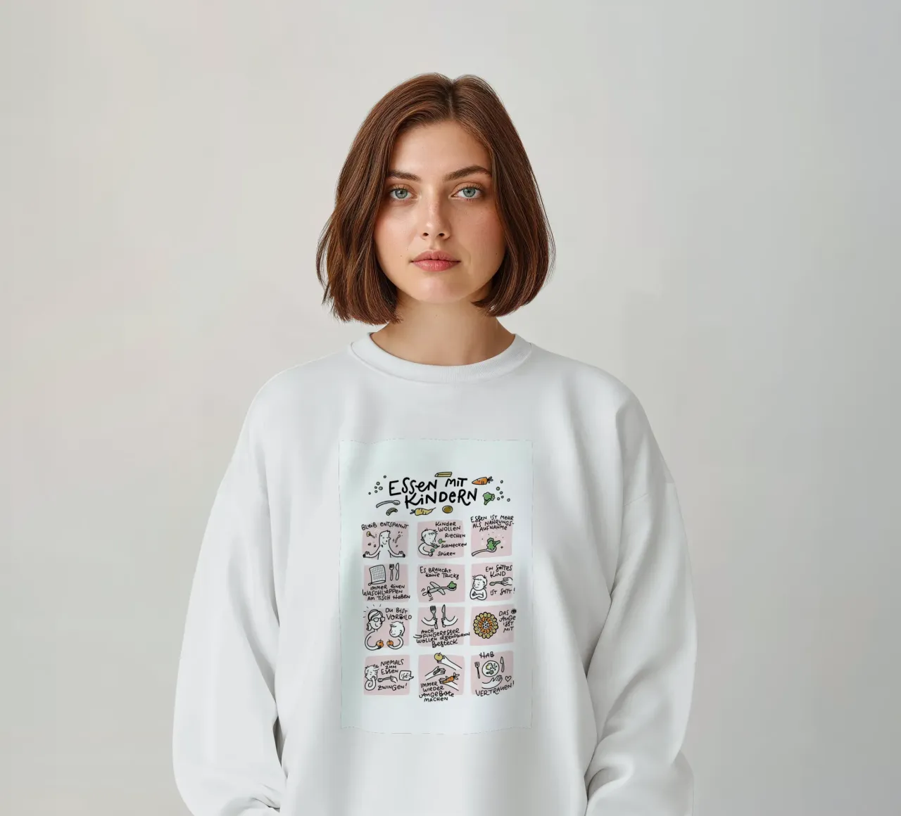 Essen felpa da Geborgen Wachsen x JUNIQE