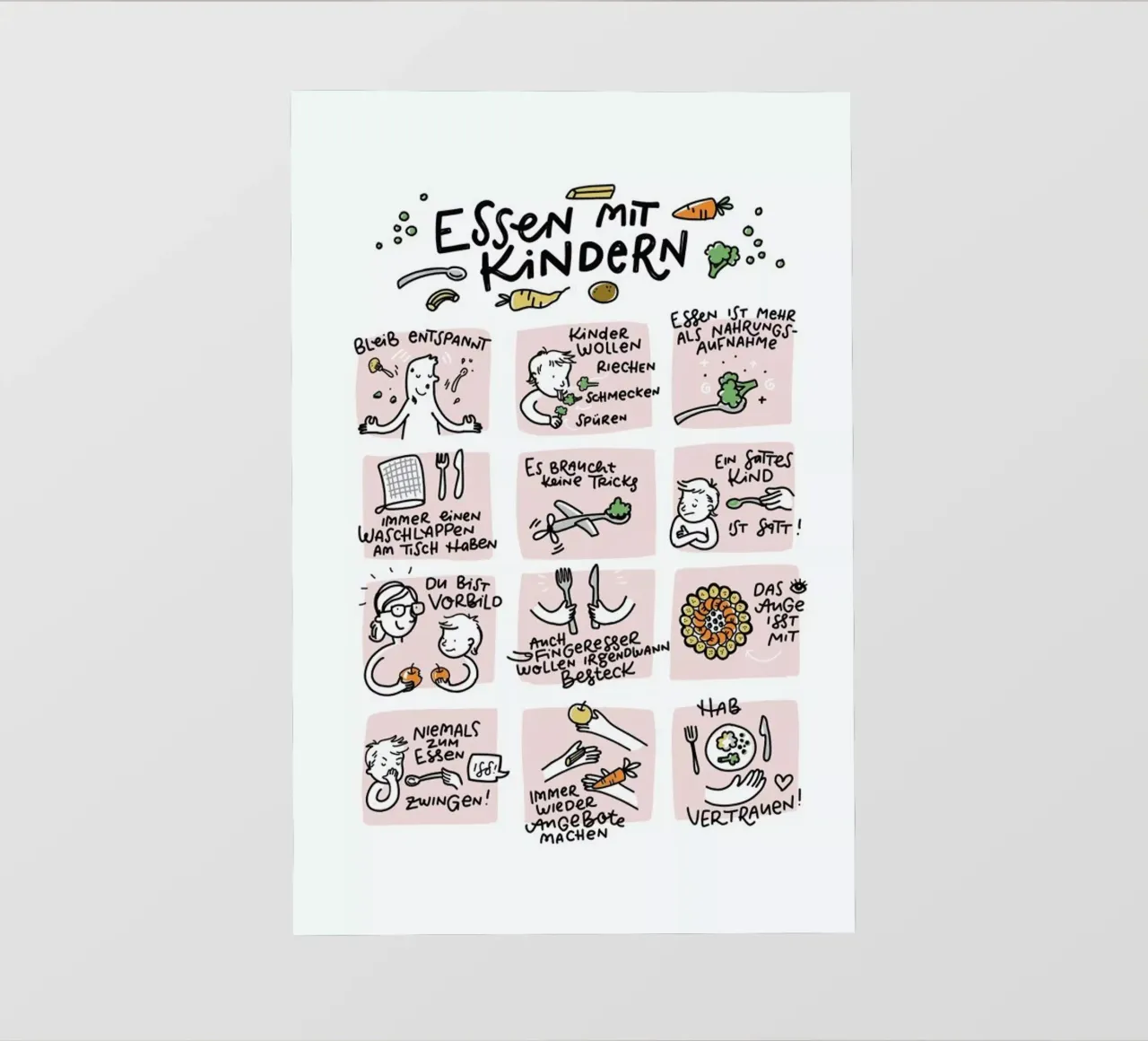 Essen pellicola backlit da Geborgen Wachsen x JUNIQE