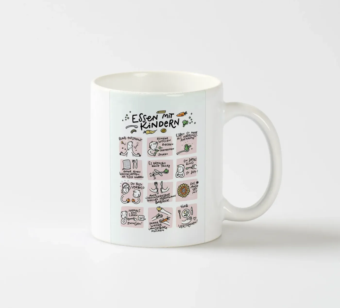 Essen ceramic mug by Geborgen Wachsen x JUNIQE