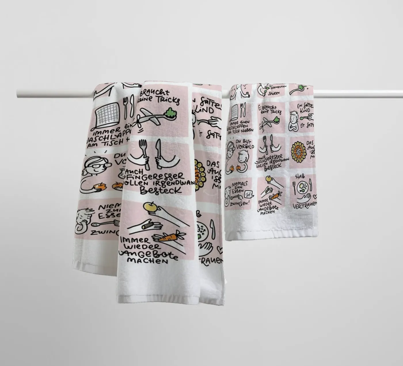 Essen towel by Geborgen Wachsen x JUNIQE
