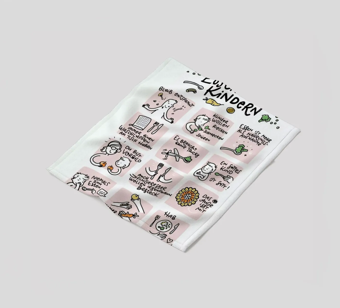 Essen fleece blanket by Geborgen Wachsen x JUNIQE