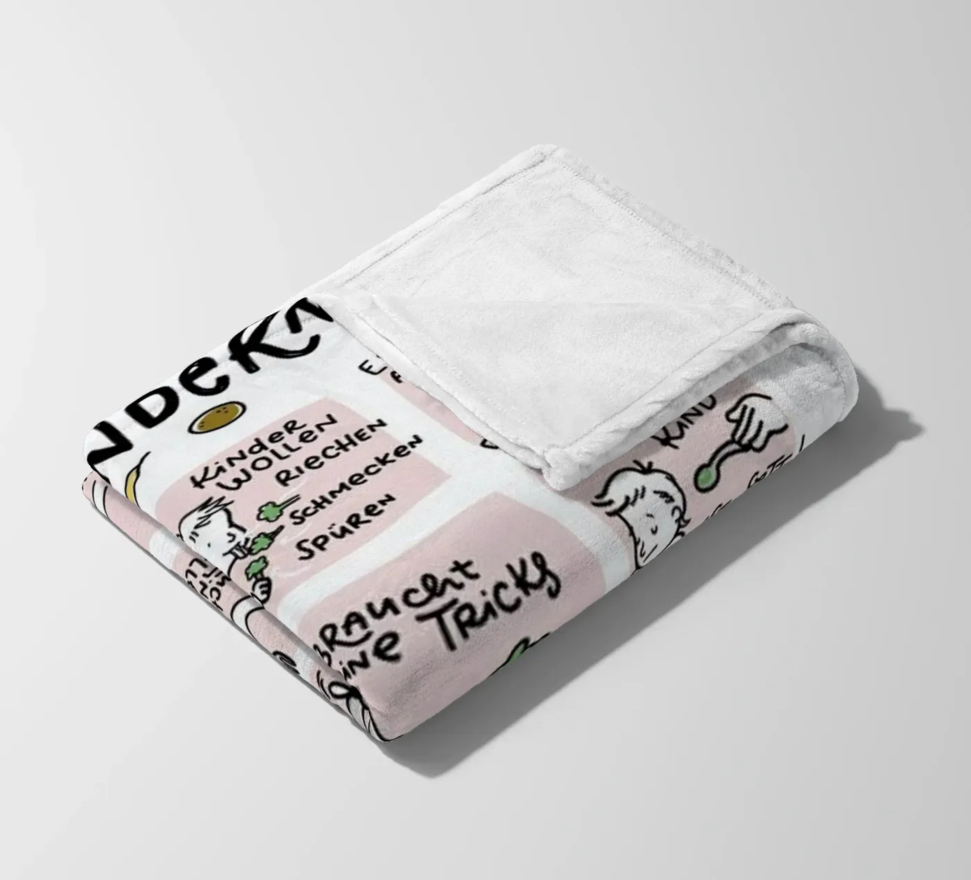 Essen fleece blanket by Geborgen Wachsen x JUNIQE