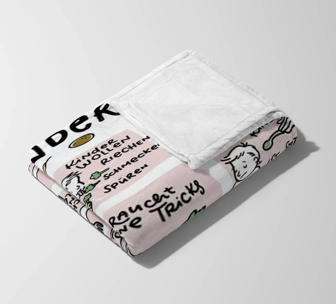 Essen fleece blanket by Geborgen Wachsen x JUNIQE