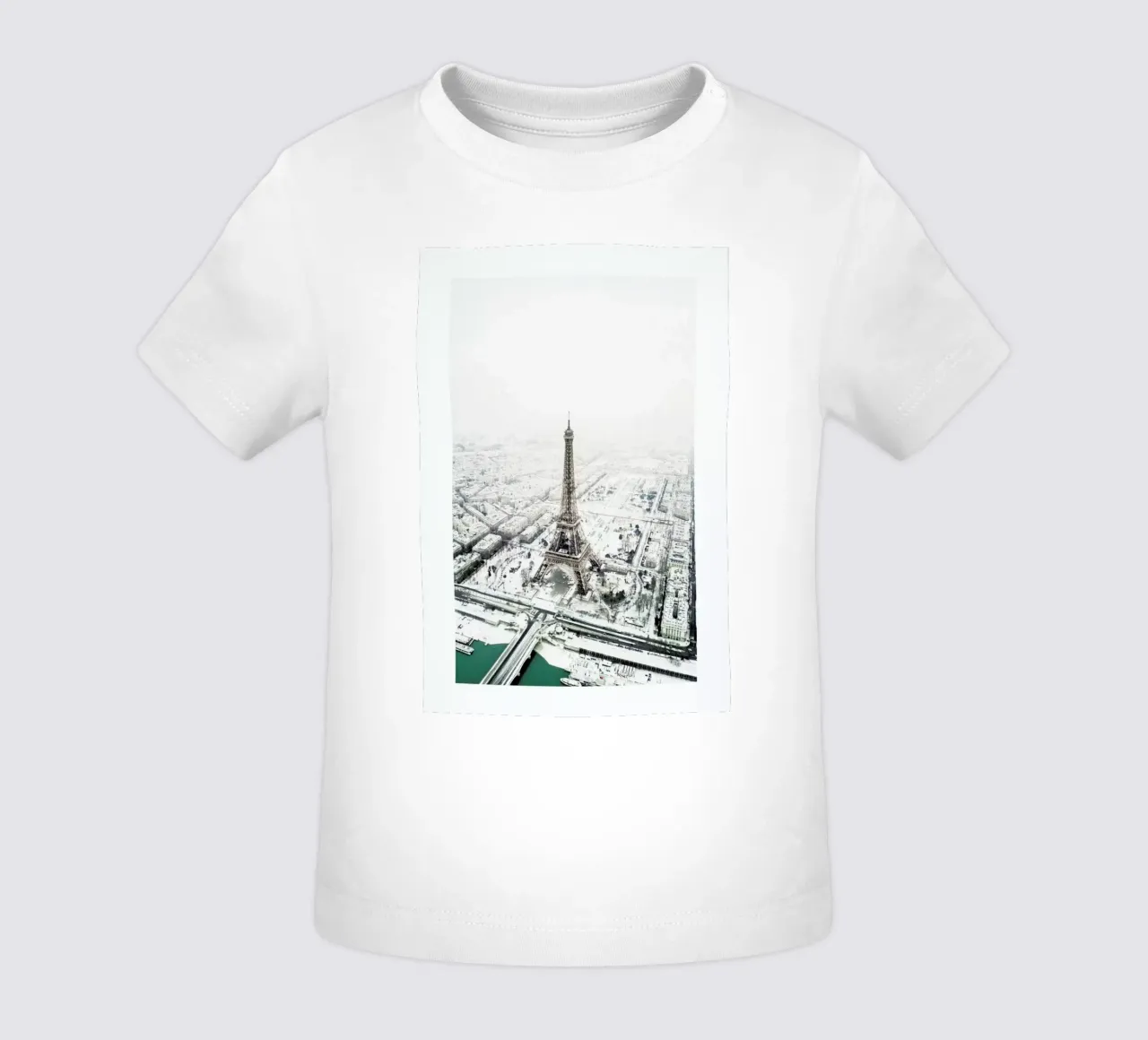 Paris in Winter baby t-shirt by METROPOLIS