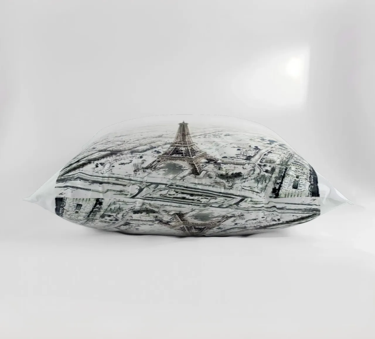 Paris in Winter decorative cushion by METROPOLIS