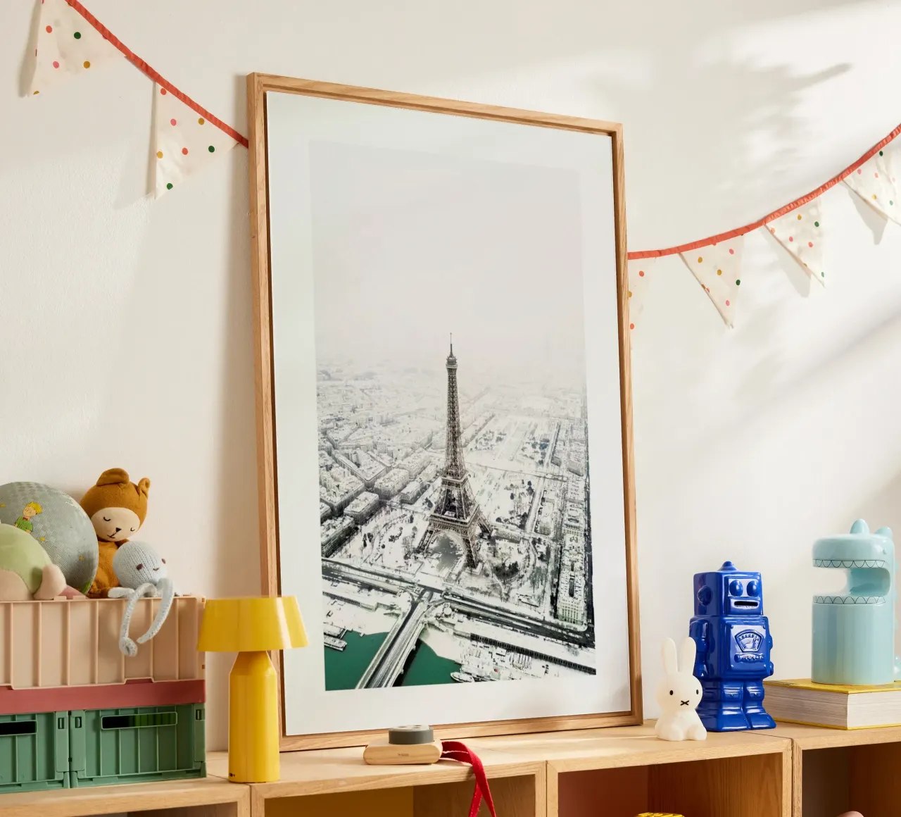 Paris in Winter plexiglass da METROPOLIS