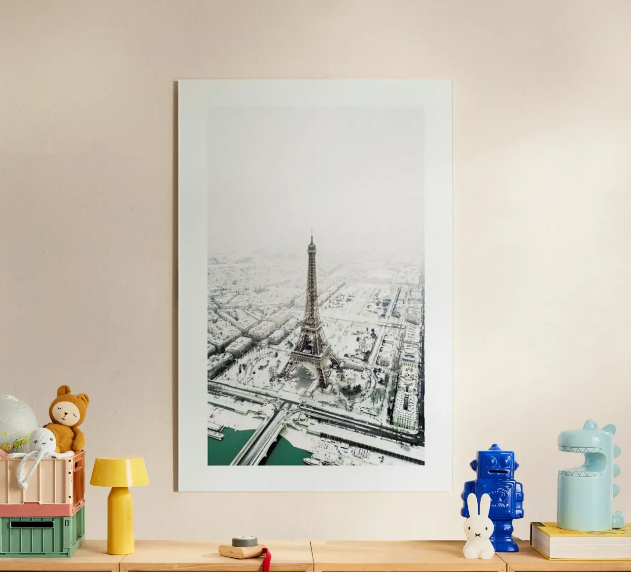 Paris in Winter plexiglass da METROPOLIS