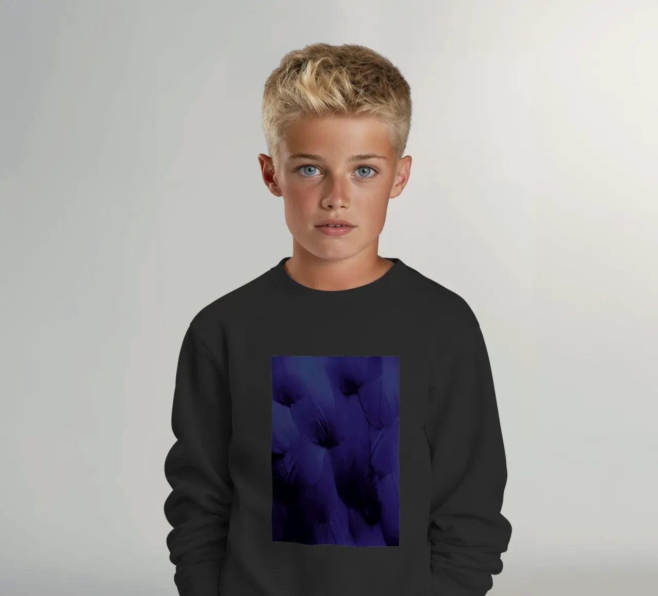 Be Soft But Strong felpa bambino da Studio Nahili