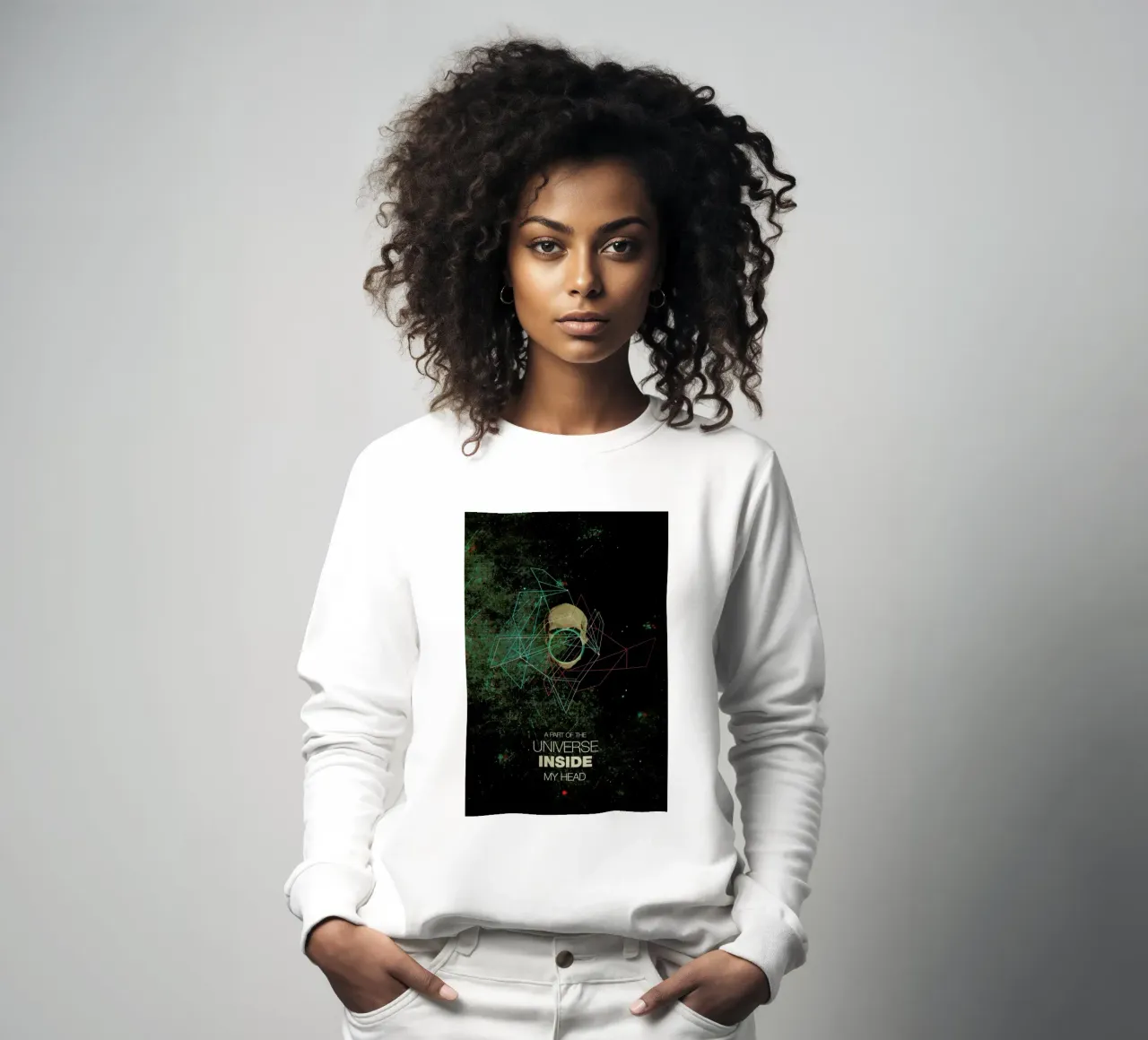A Part Of The Universe Inside My Head sweat de Frank Moth