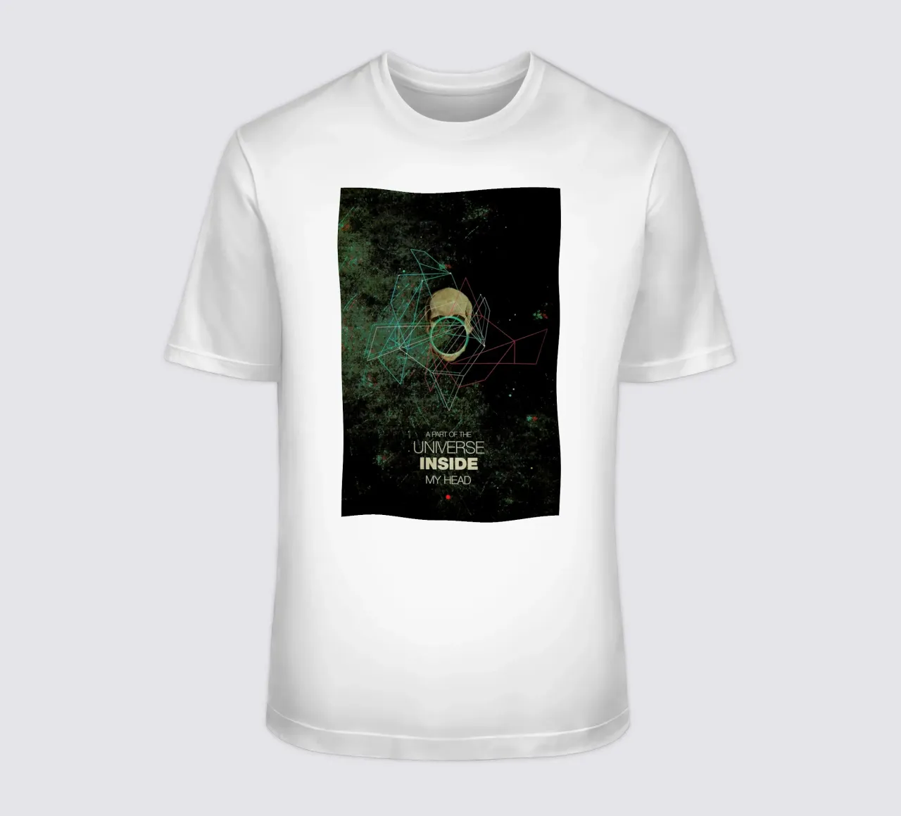 A Part Of The Universe Inside My Head t-shirt da Frank Moth