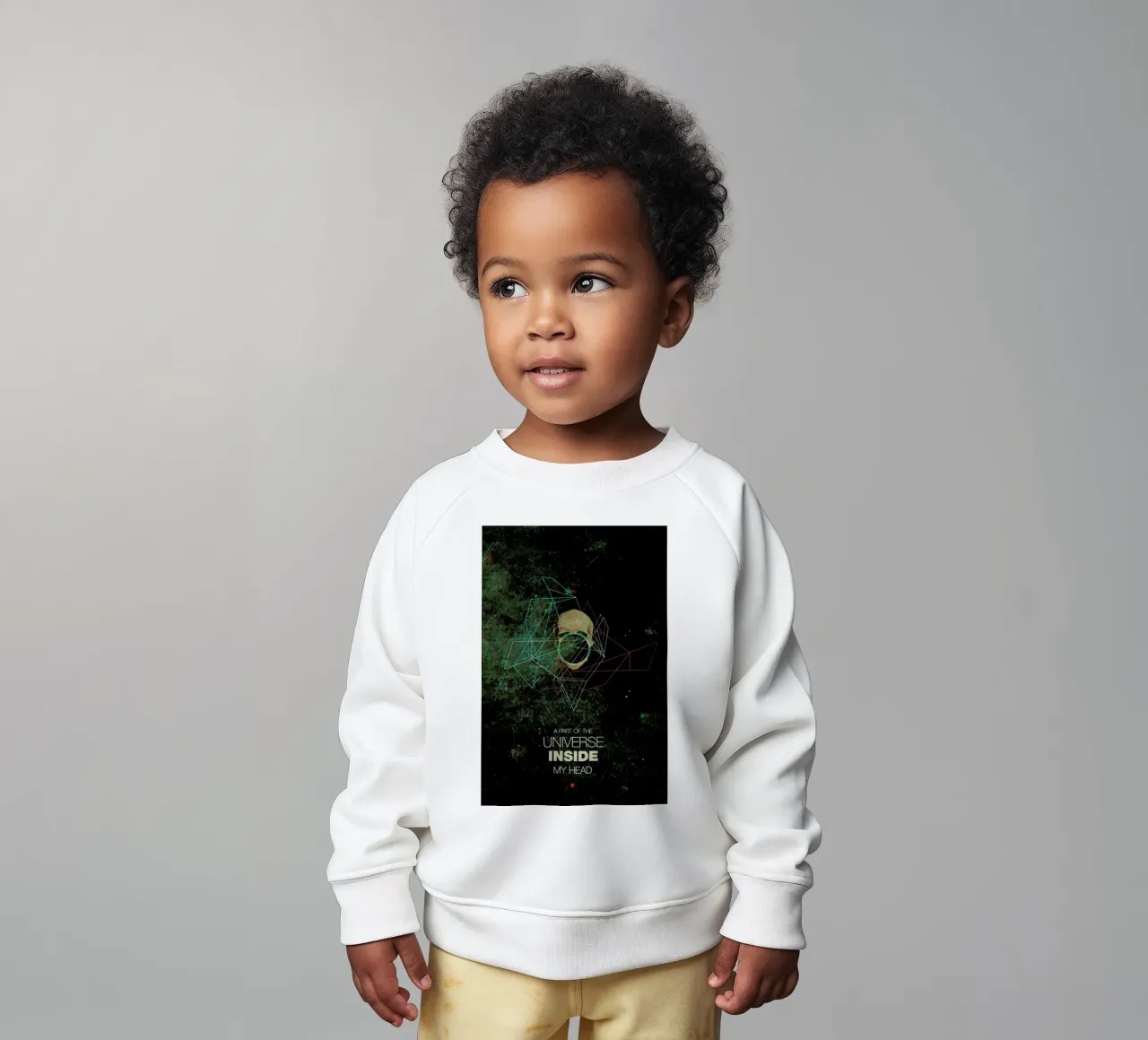 A Part Of The Universe Inside My Head sweat pour bébé de Frank Moth