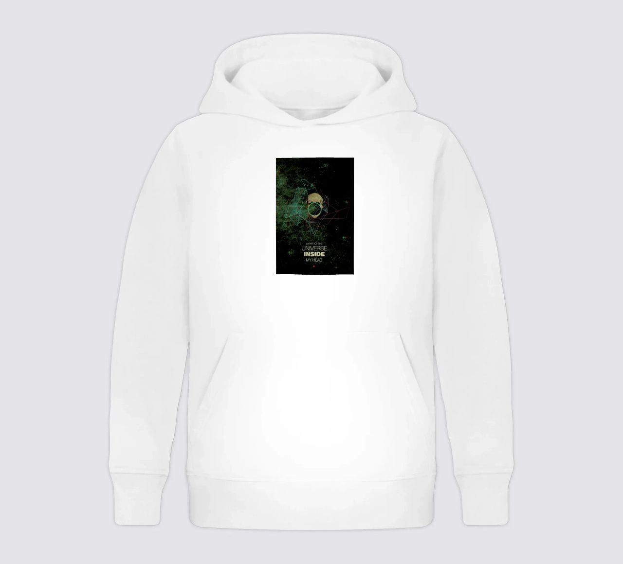 A Part Of The Universe Inside My Head felpa bambino con cappuccio da Frank Moth