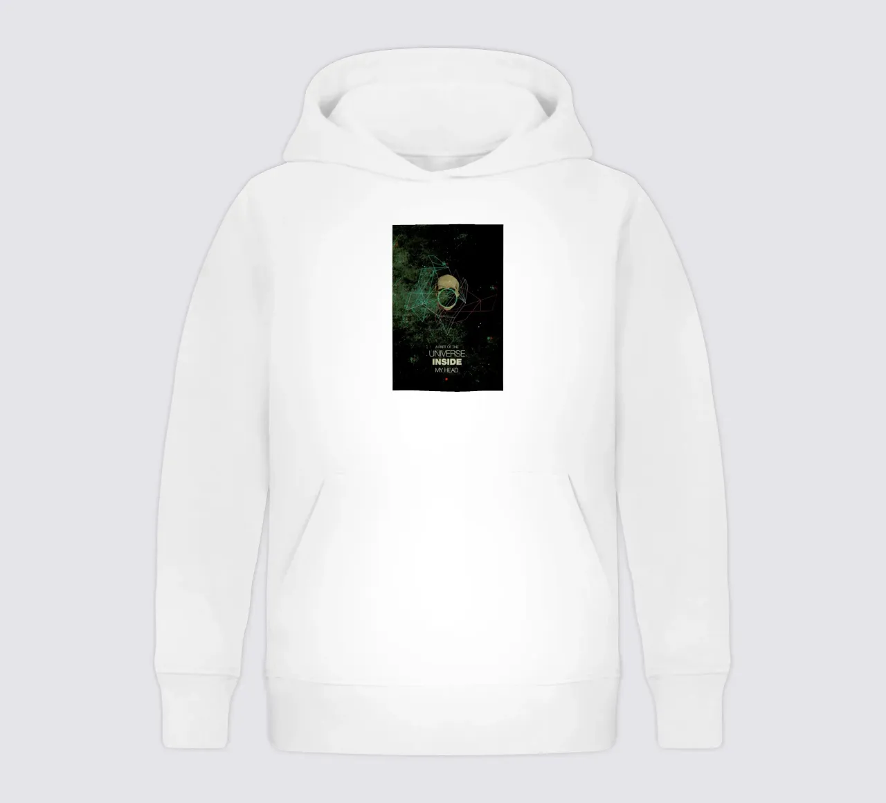 A Part Of The Universe Inside My Head felpa bambino con cappuccio da Frank Moth