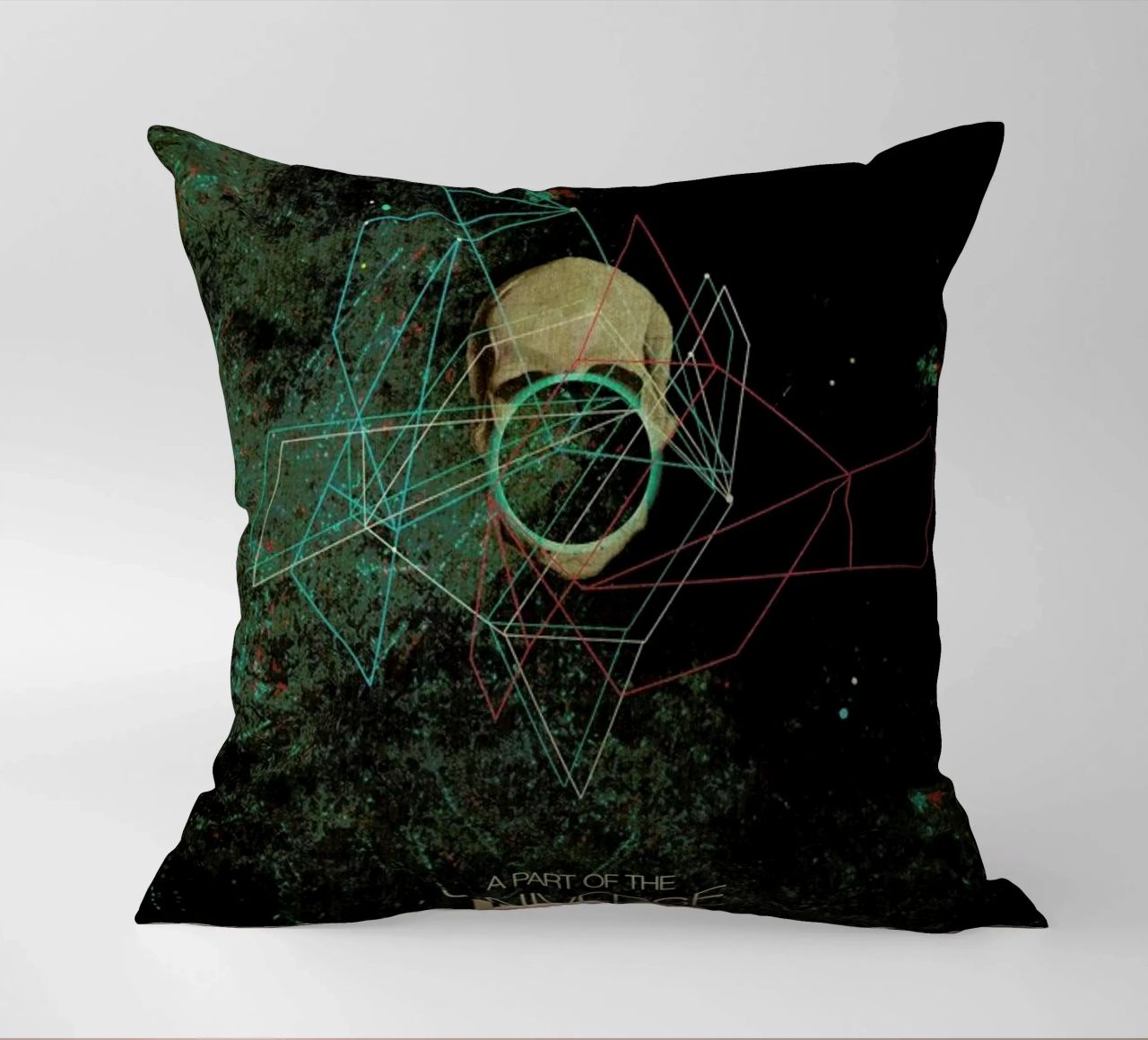 A Part Of The Universe Inside My Head cuscino da Frank Moth