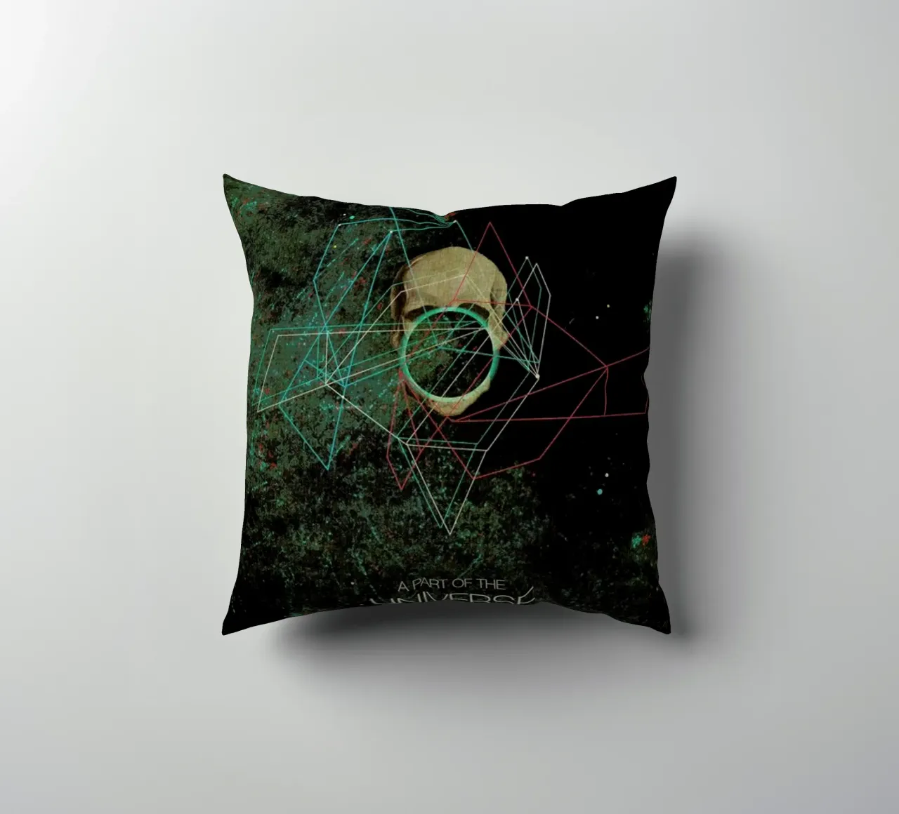 A Part Of The Universe Inside My Head cuscino da Frank Moth