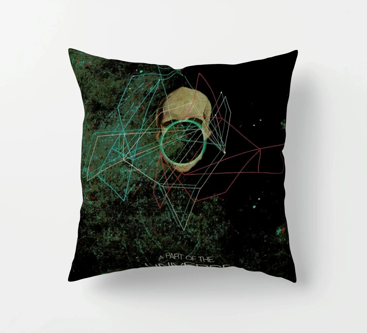 A Part Of The Universe Inside My Head cuscino da Frank Moth