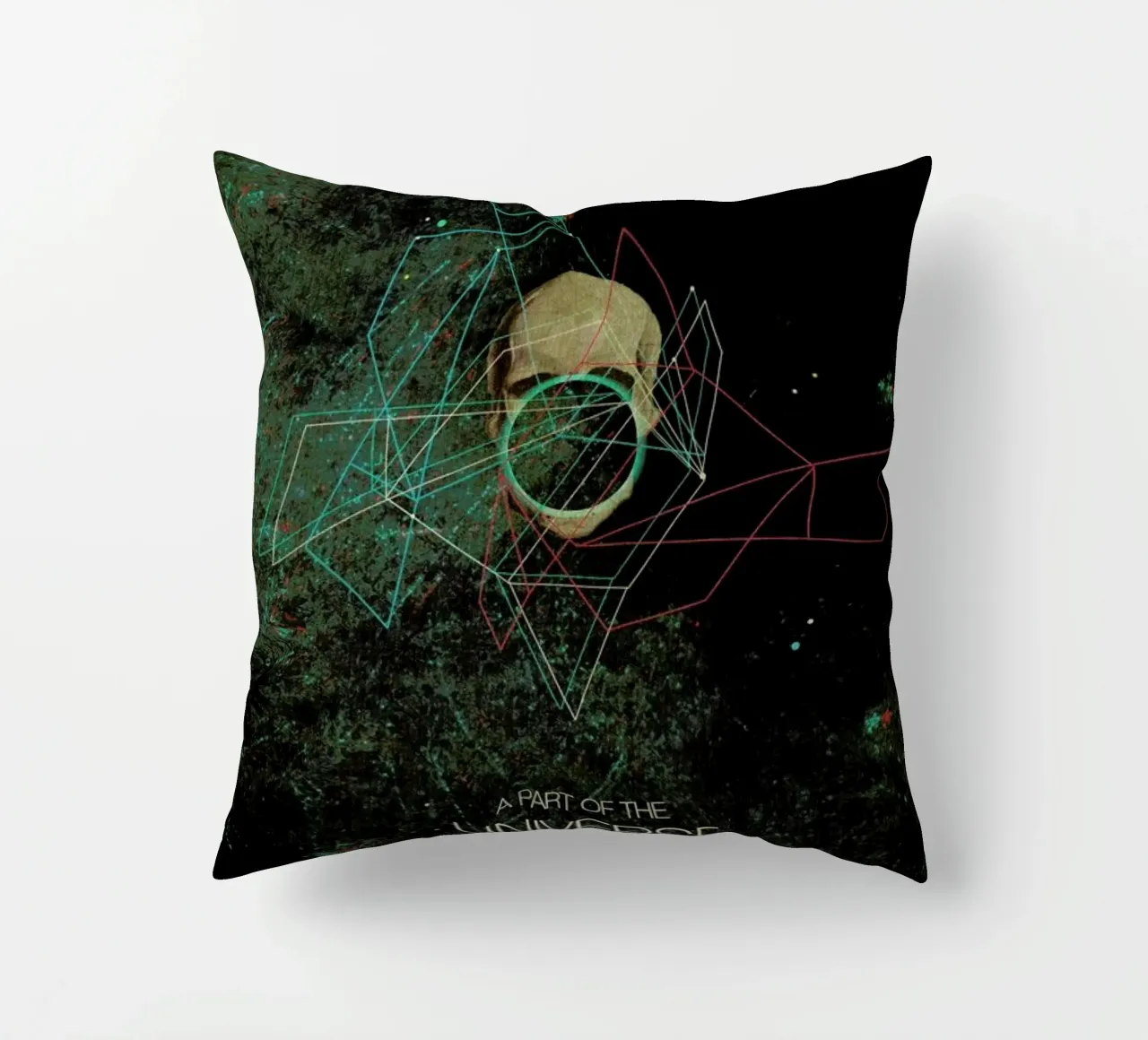 A Part Of The Universe Inside My Head cuscino da Frank Moth