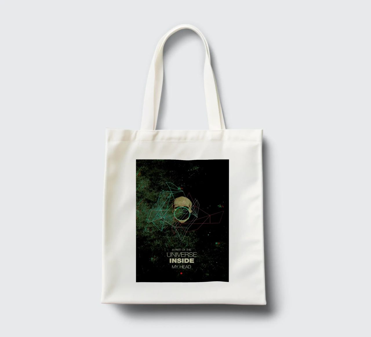A Part Of The Universe Inside My Head borsa in juta da Frank Moth