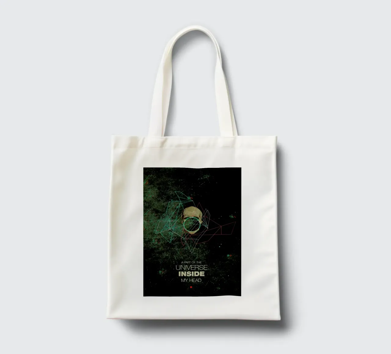 A Part Of The Universe Inside My Head tote bag de Frank Moth