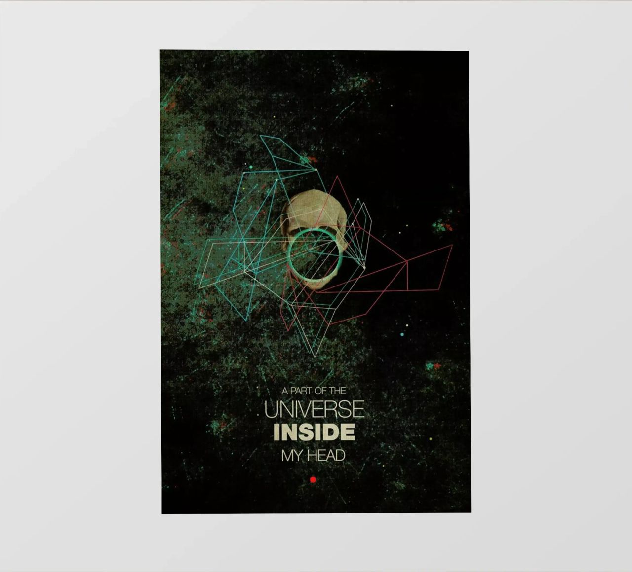 A Part Of The Universe Inside My Head pellicola backlit da Frank Moth