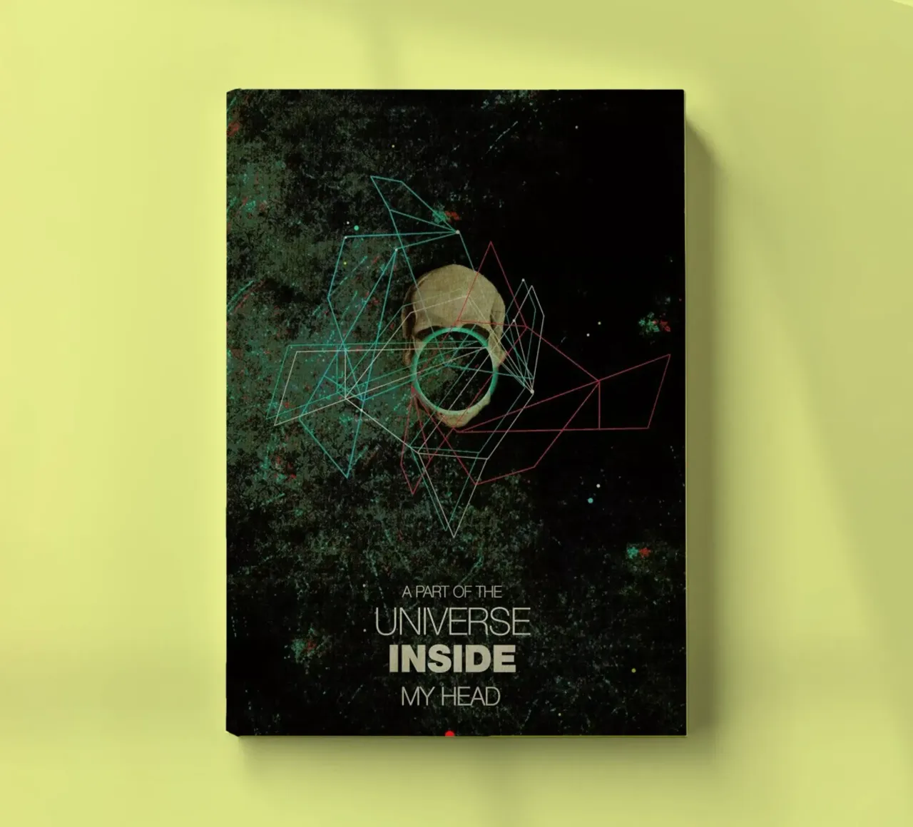 A Part Of The Universe Inside My Head notebook by Frank Moth