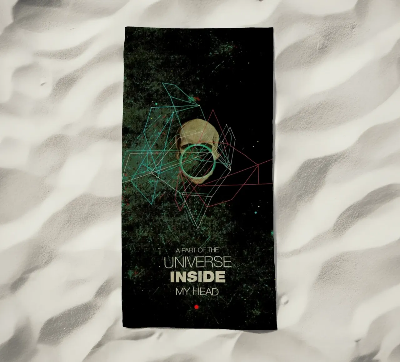 A Part Of The Universe Inside My Head telo mare da Frank Moth