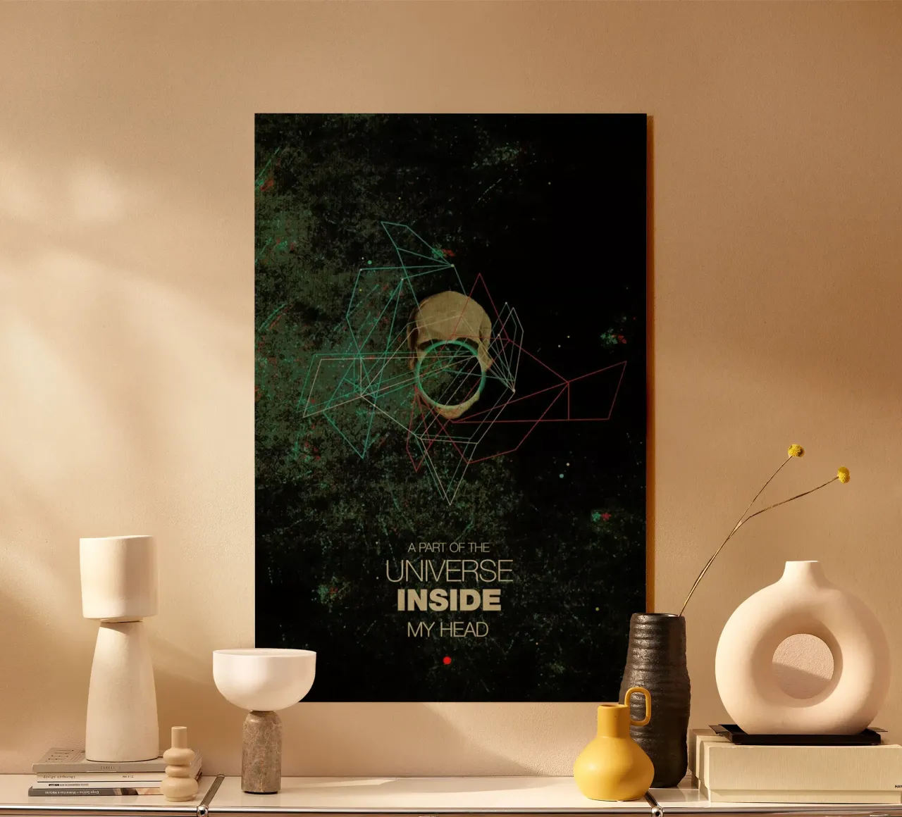 A Part Of The Universe Inside My Head plexiglas de Frank Moth