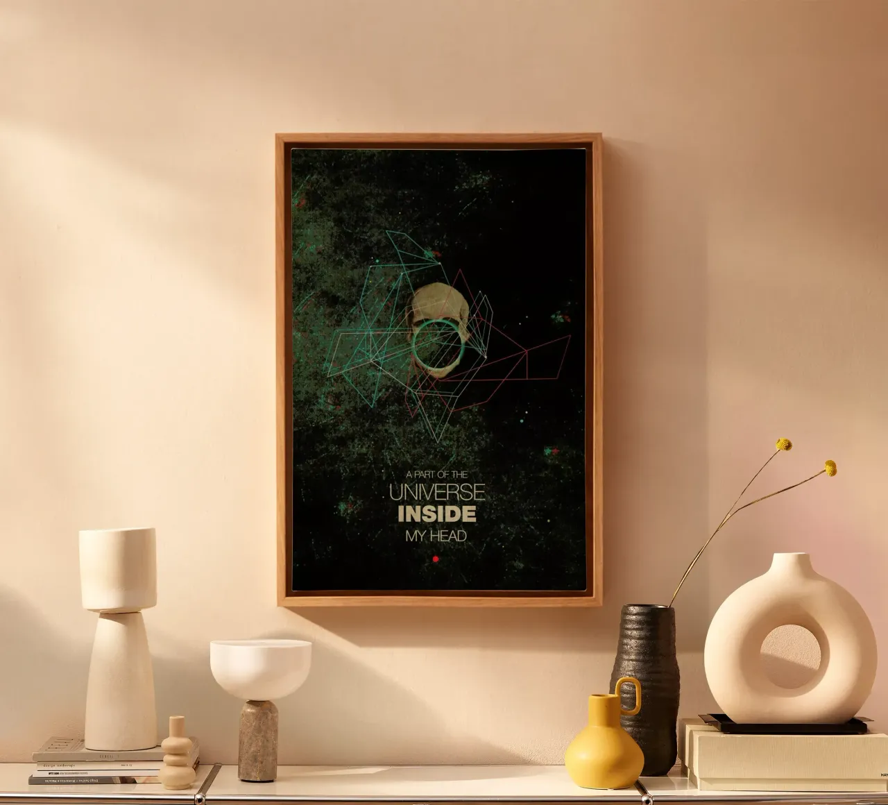 A Part Of The Universe Inside My Head tela da Frank Moth