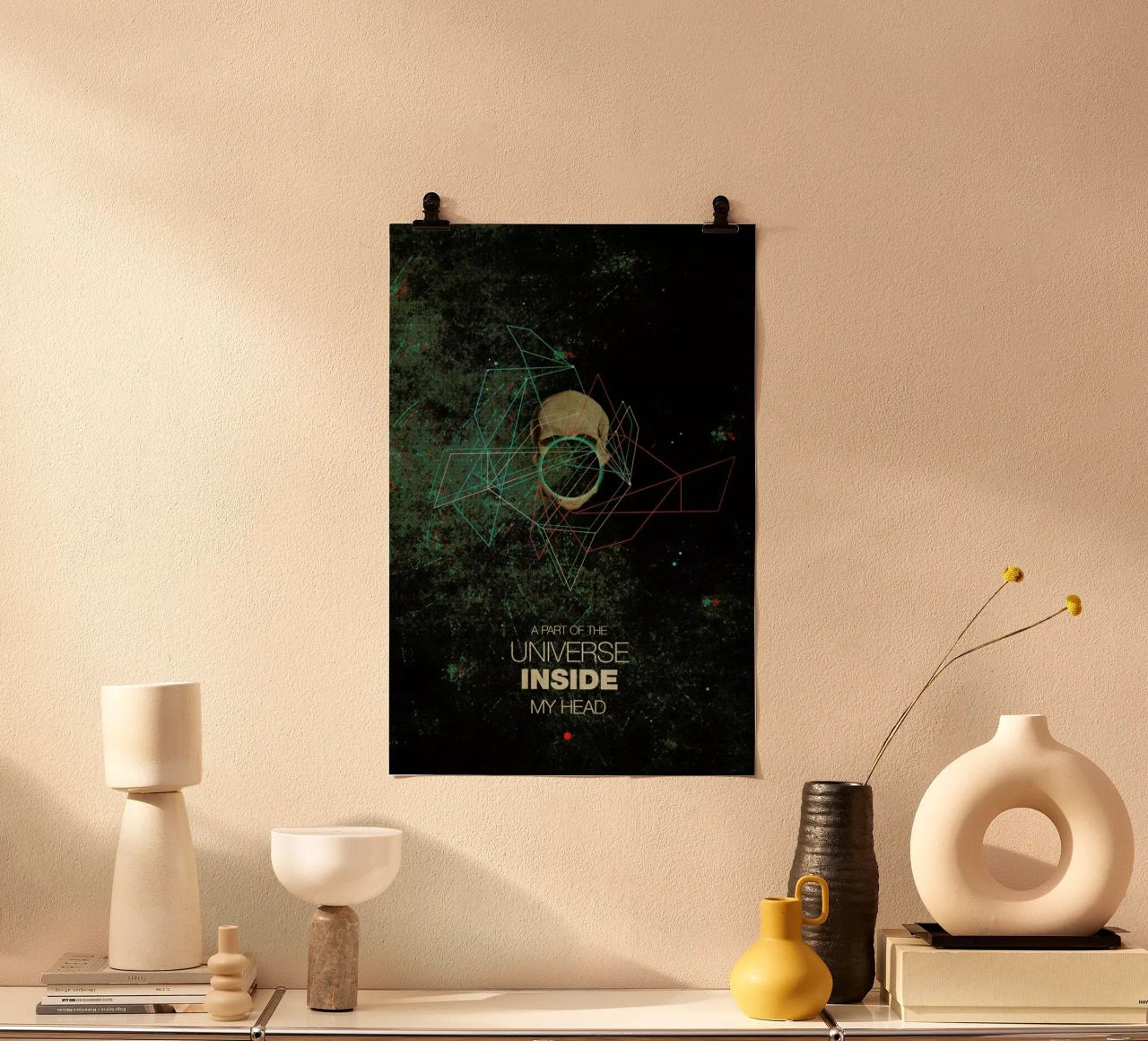 A Part Of The Universe Inside My Head poster da Frank Moth