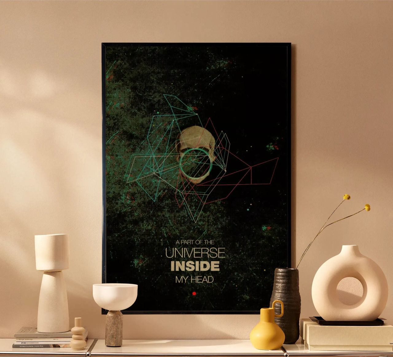 A Part Of The Universe Inside My Head poster da Frank Moth
