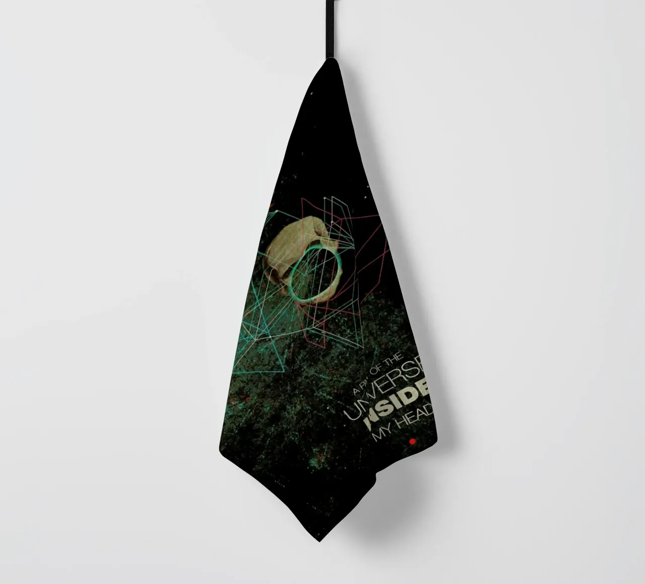 A Part Of The Universe Inside My Head Geschirrtuch von Frank Moth