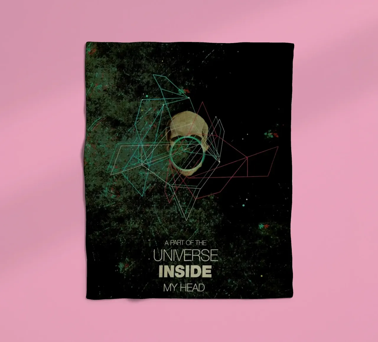 A Part Of The Universe Inside My Head coperta in pile da Frank Moth