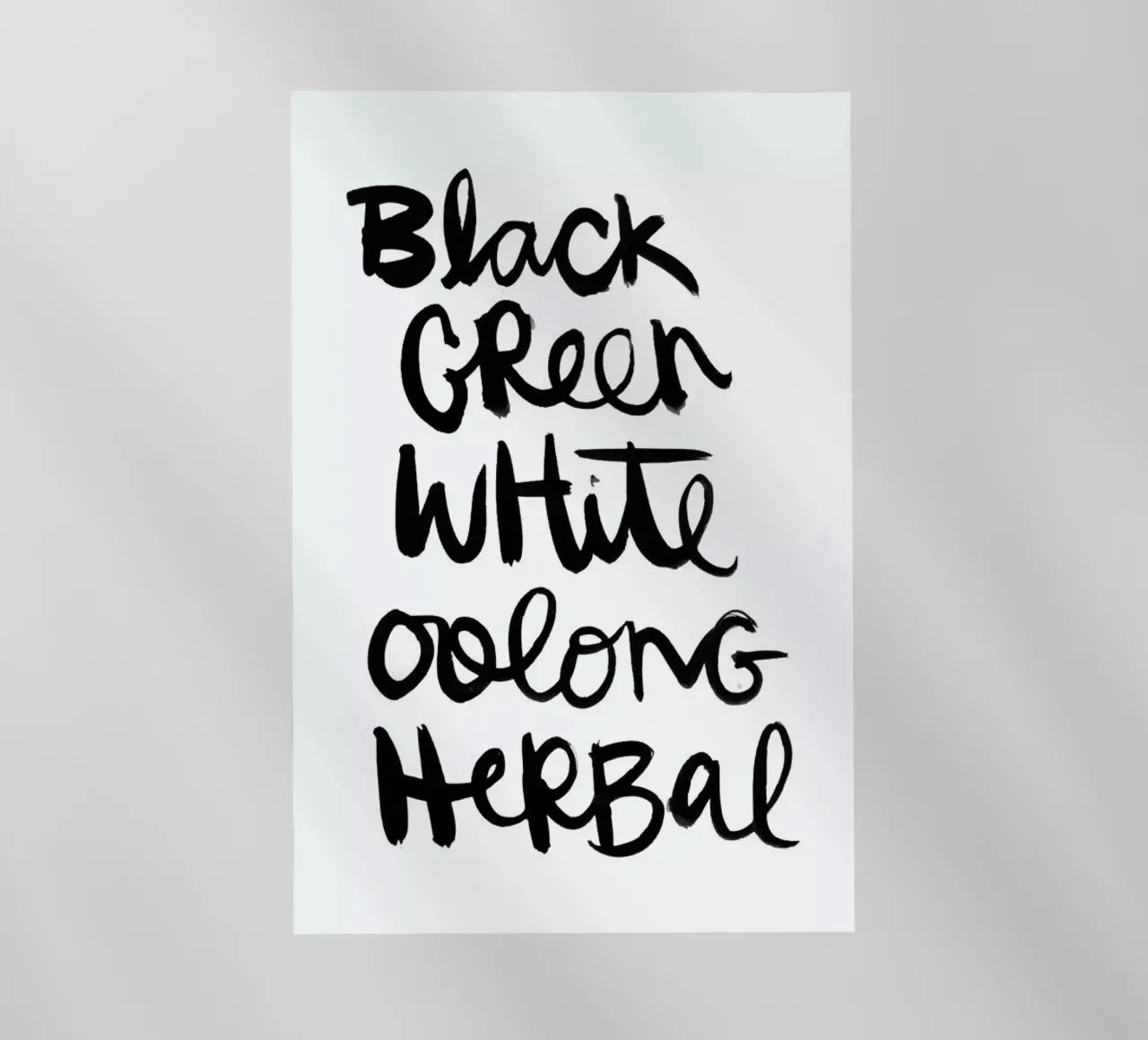 Tea pellicola backlit da Dead Language