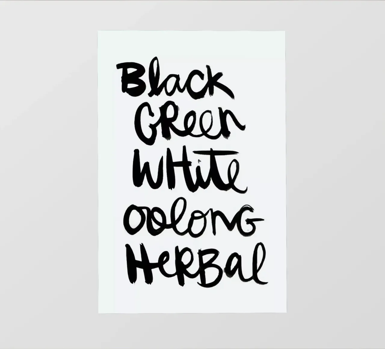 Tea pellicola backlit da Dead Language