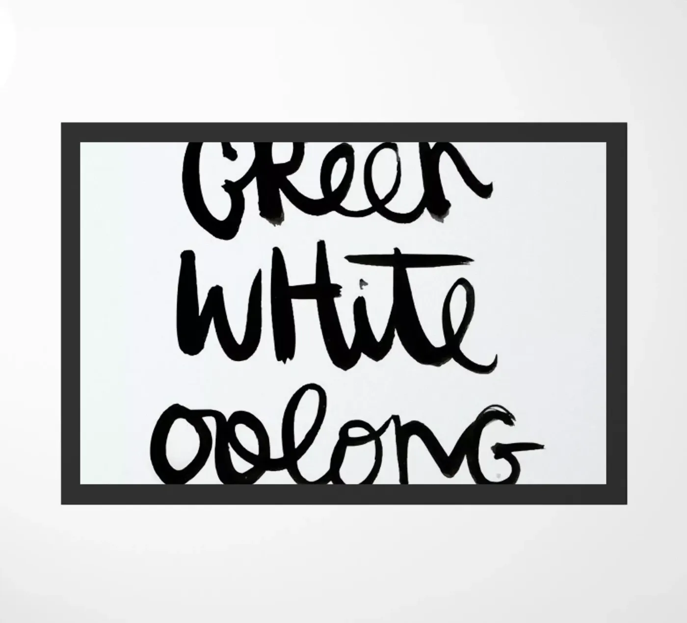 Tea deurmat van Dead Language