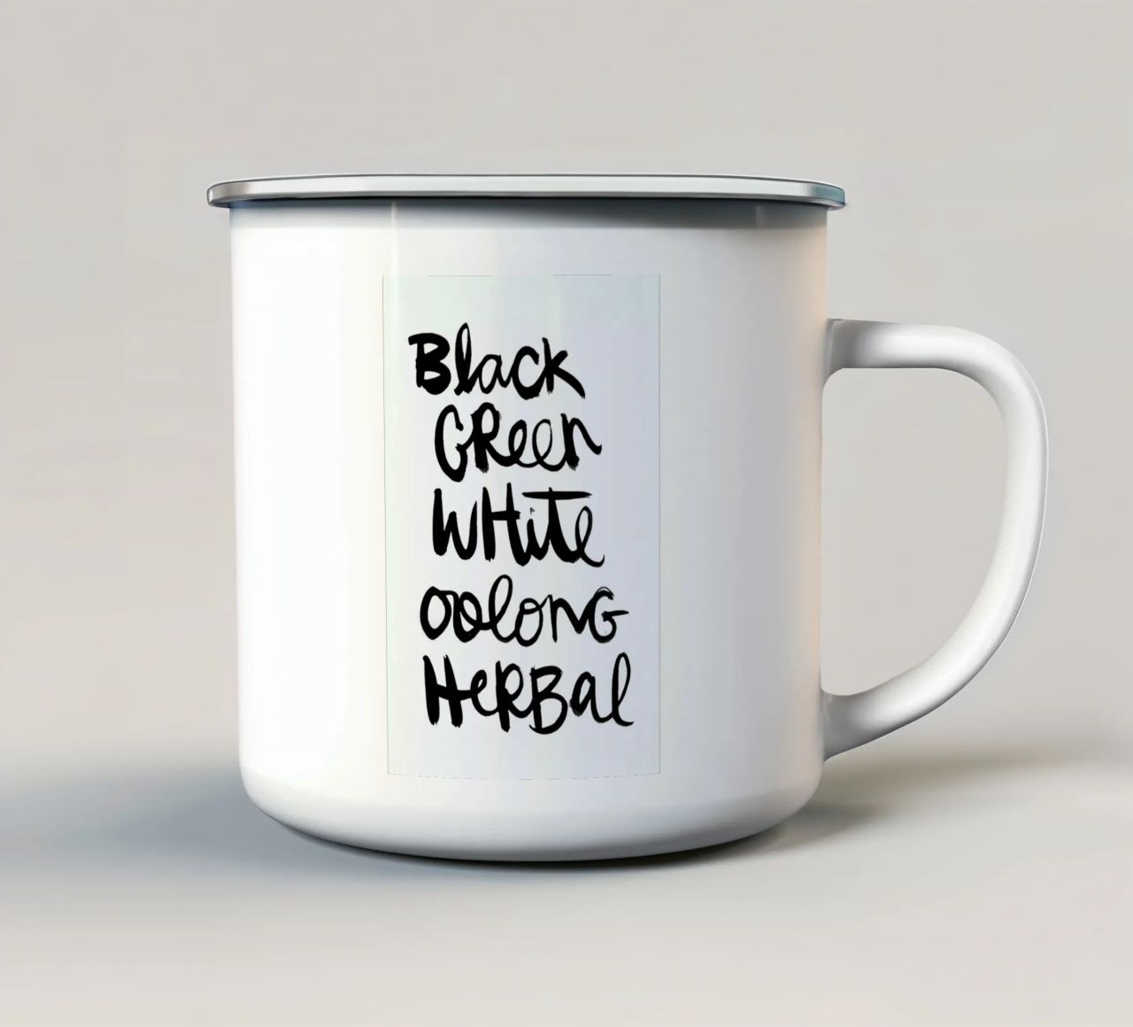 Tea tazza in smalto da Dead Language