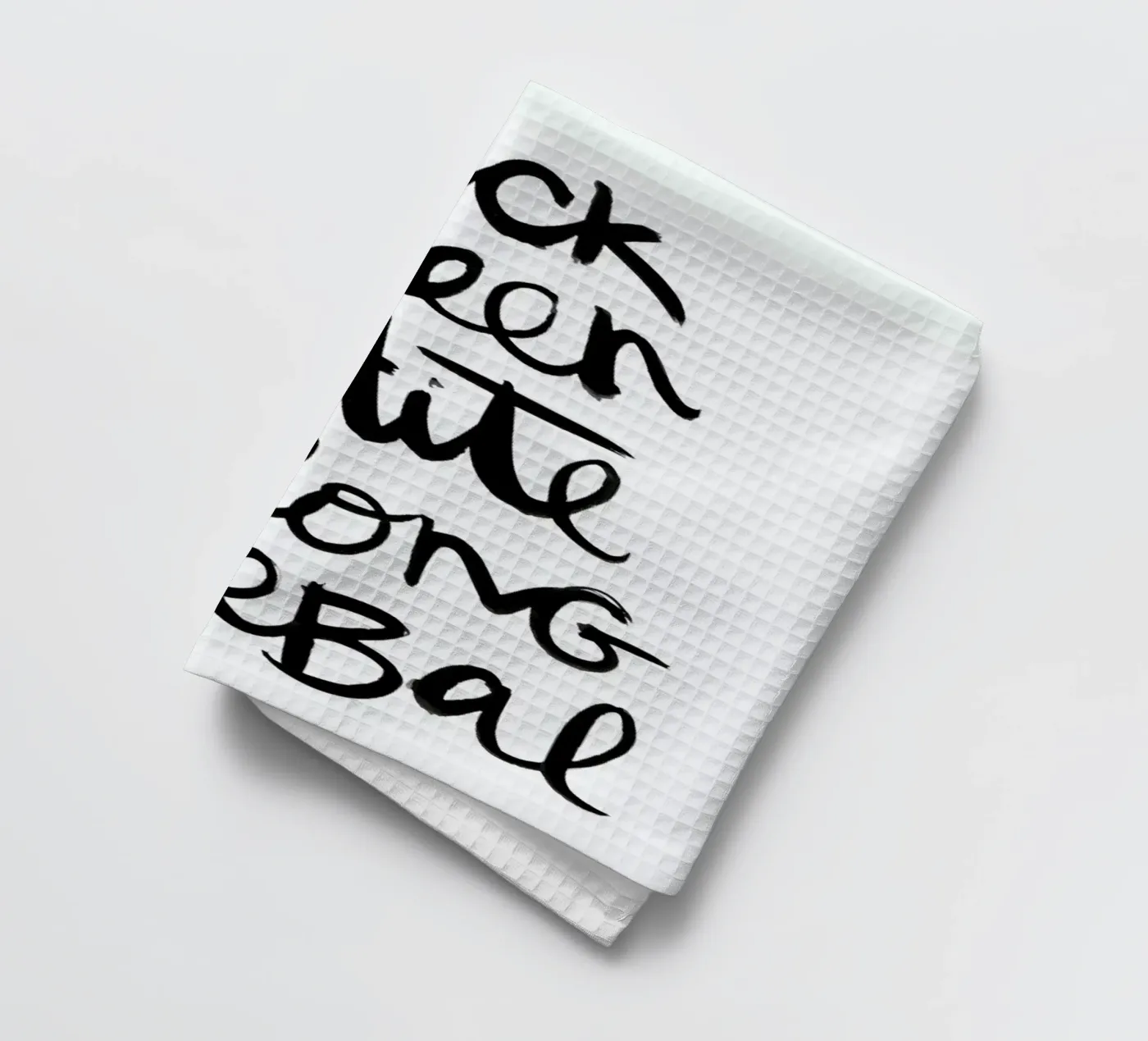 Tea tea towel by Dead Language