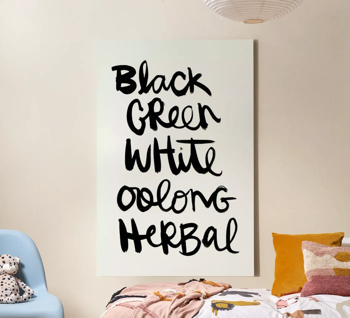 Tea canvas van Dead Language