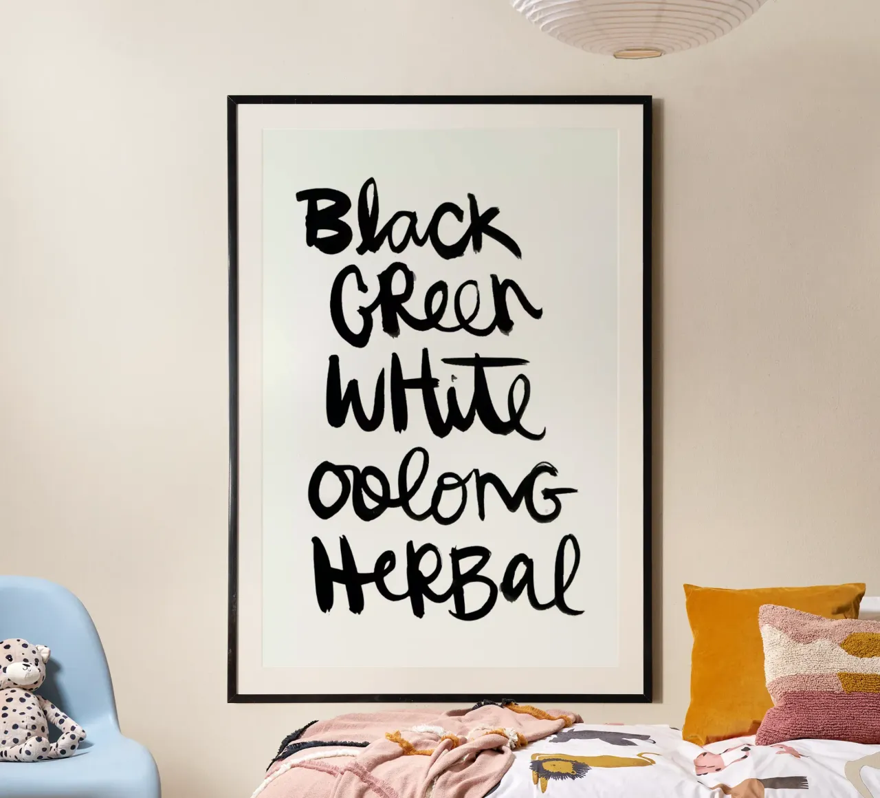 Tea Poster von Dead Language