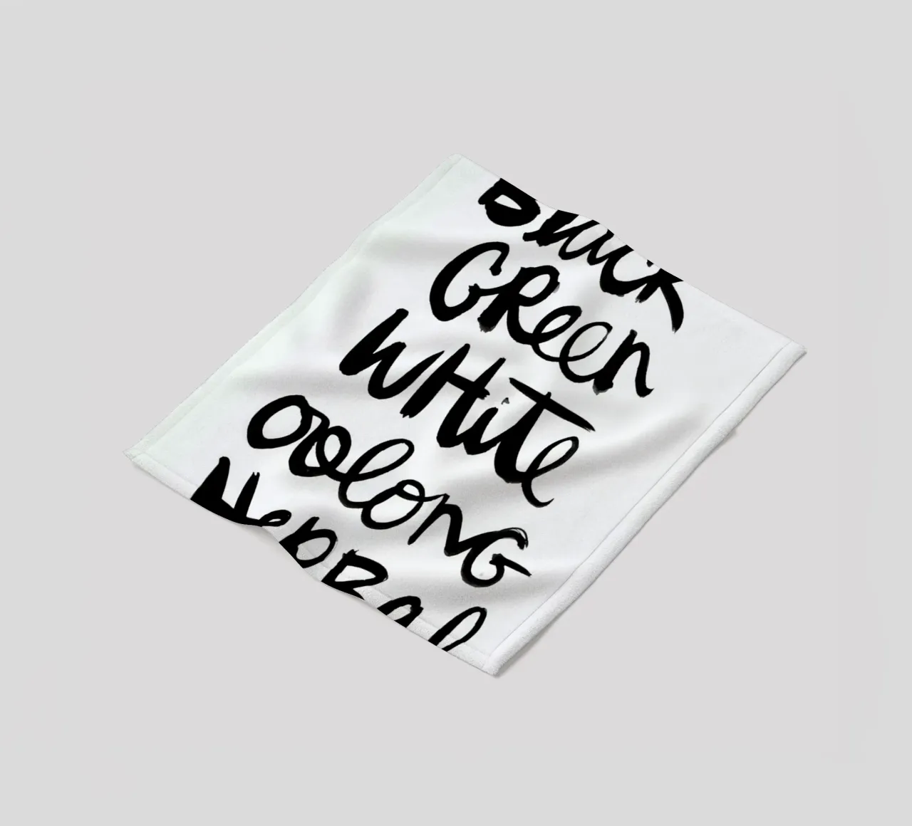 Tea fleece blanket by Dead Language