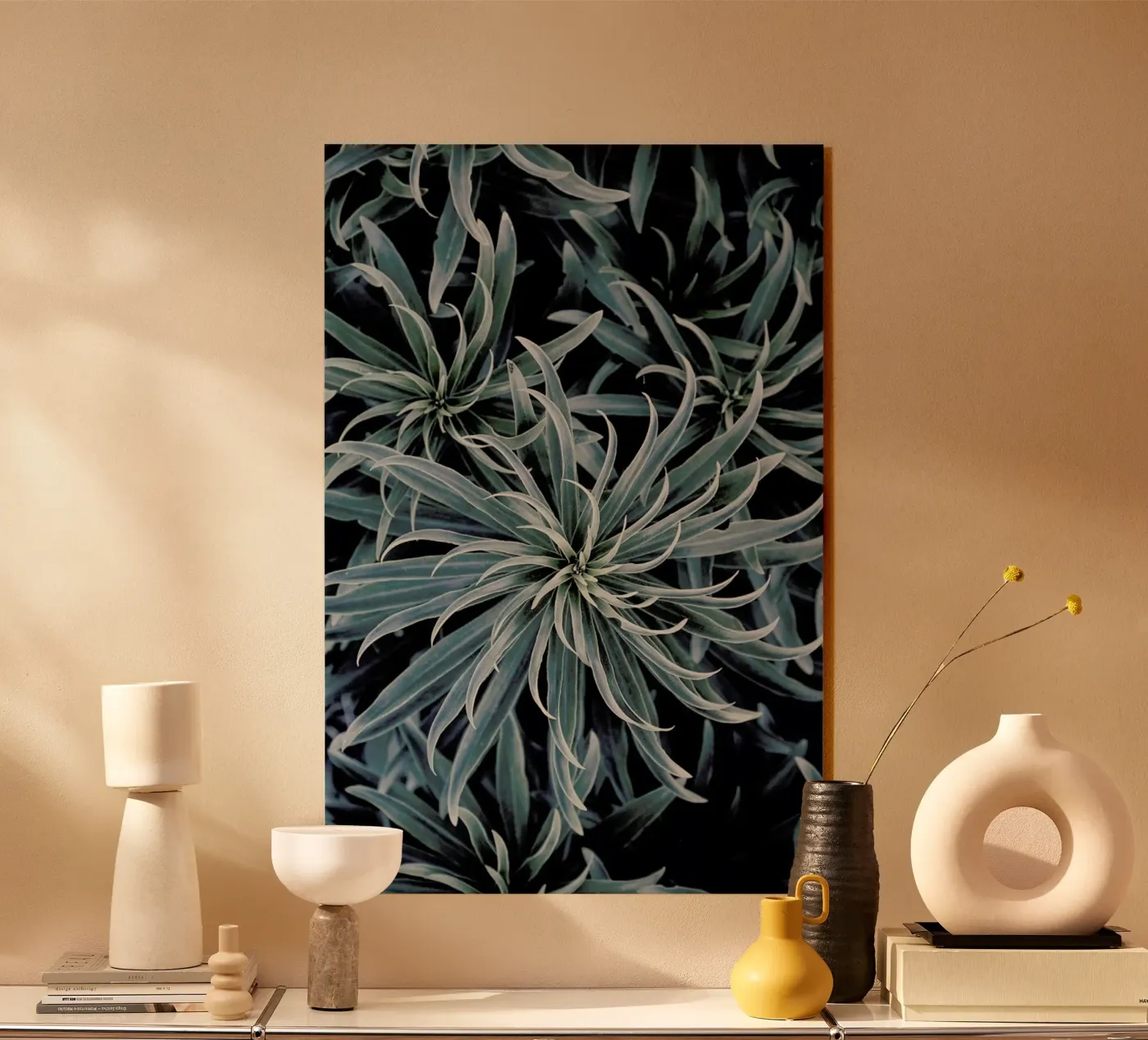 Star Lily acrylic glass by Flora & Fauna