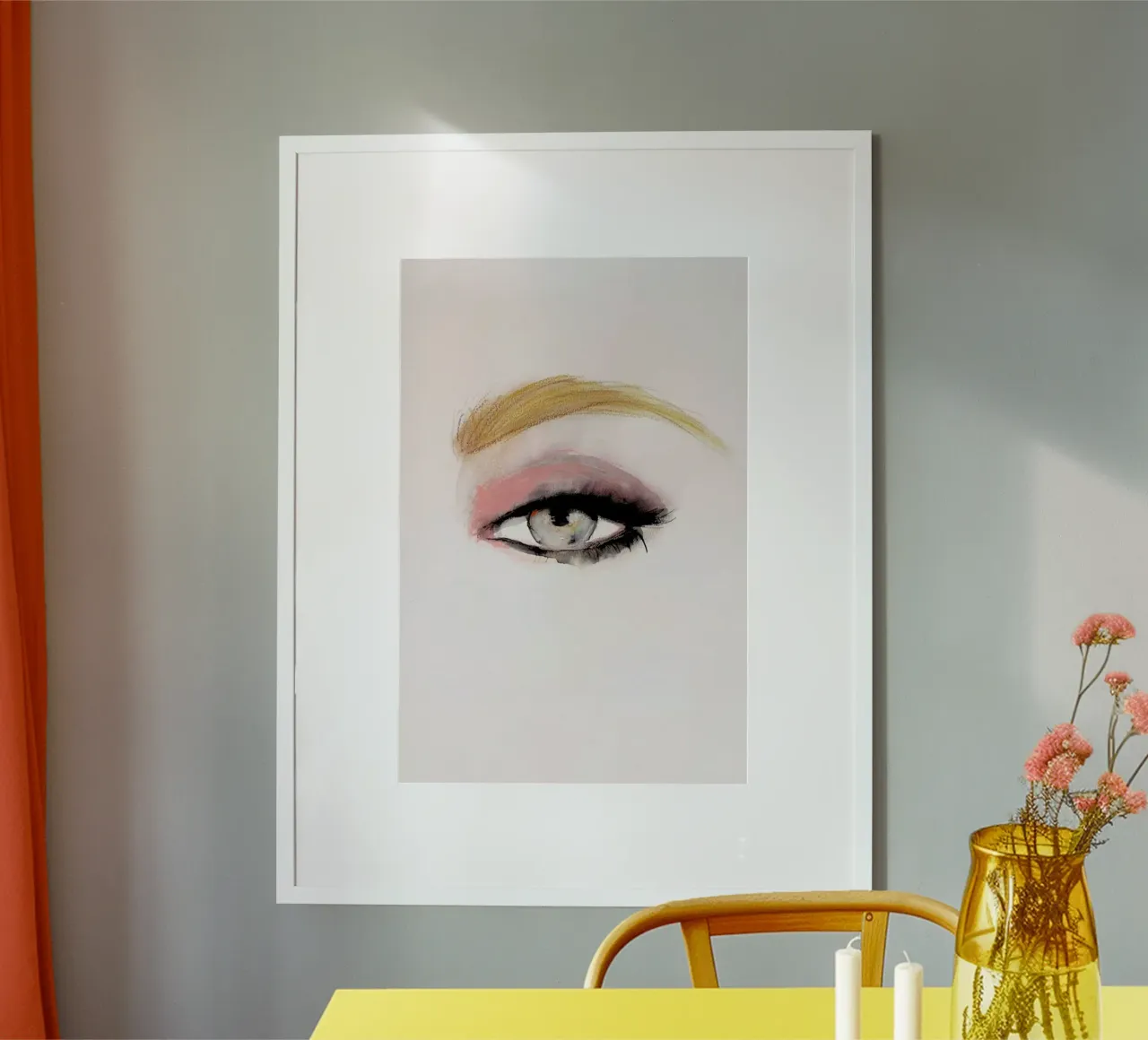 Single Eye+Series01 carta hahnemühle da Leigh Viner