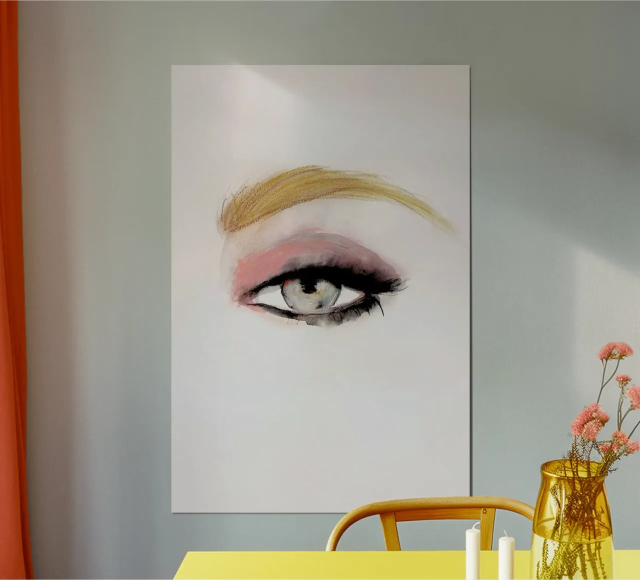 Single Eye+Series01 carta hahnemühle da Leigh Viner