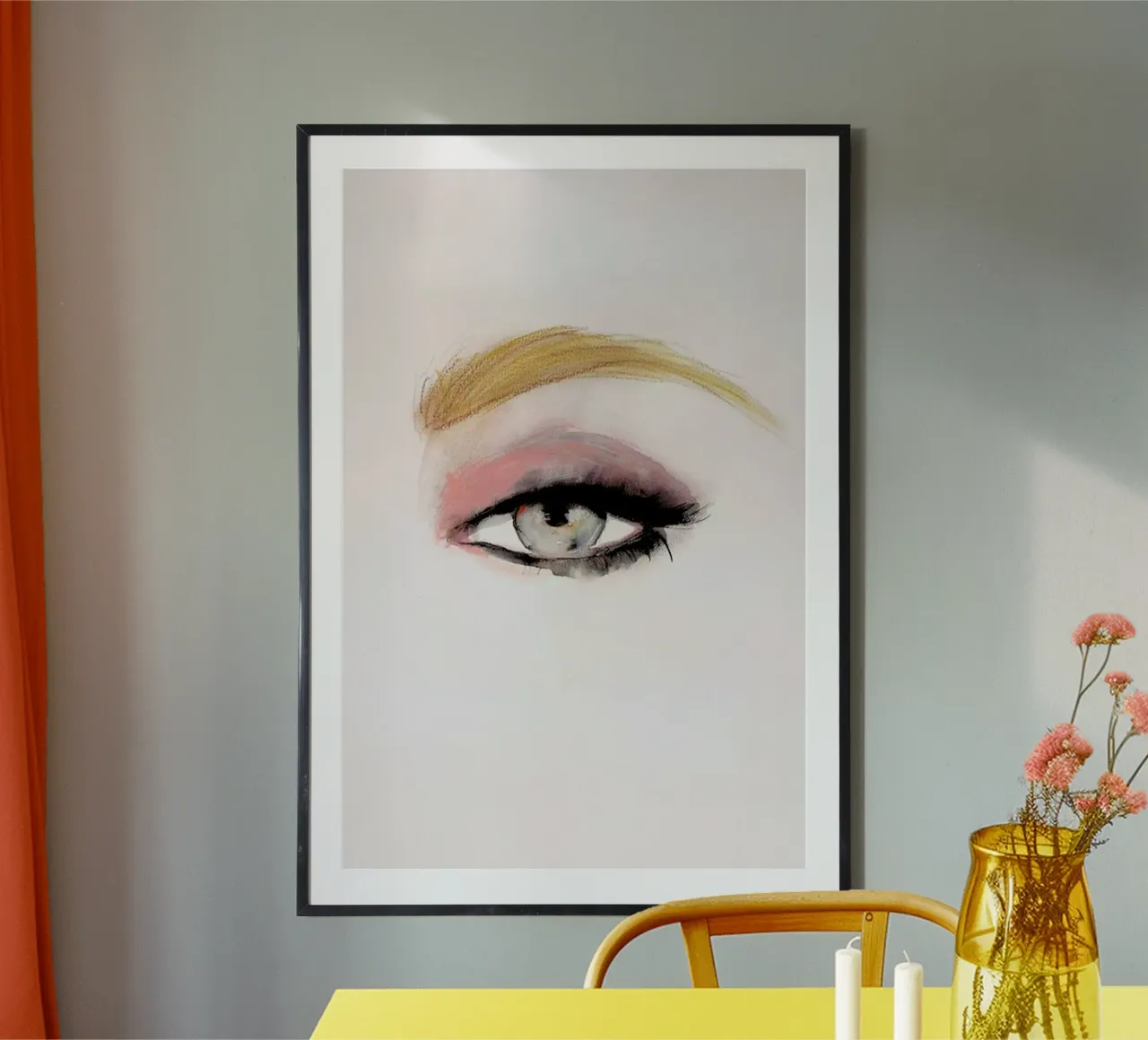 Single Eye+Series01 carta hahnemühle da Leigh Viner