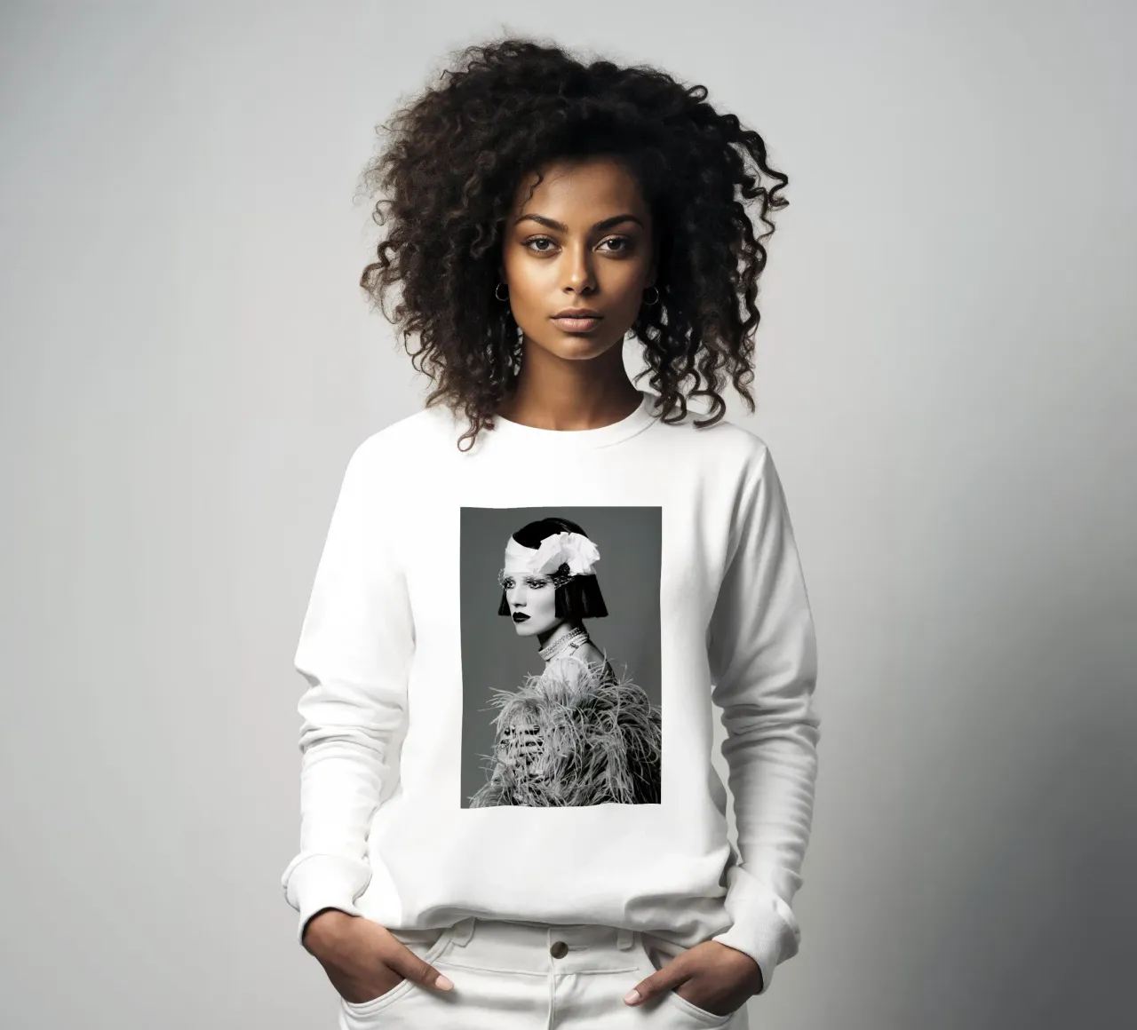 Feathers I felpa da Runway Collective