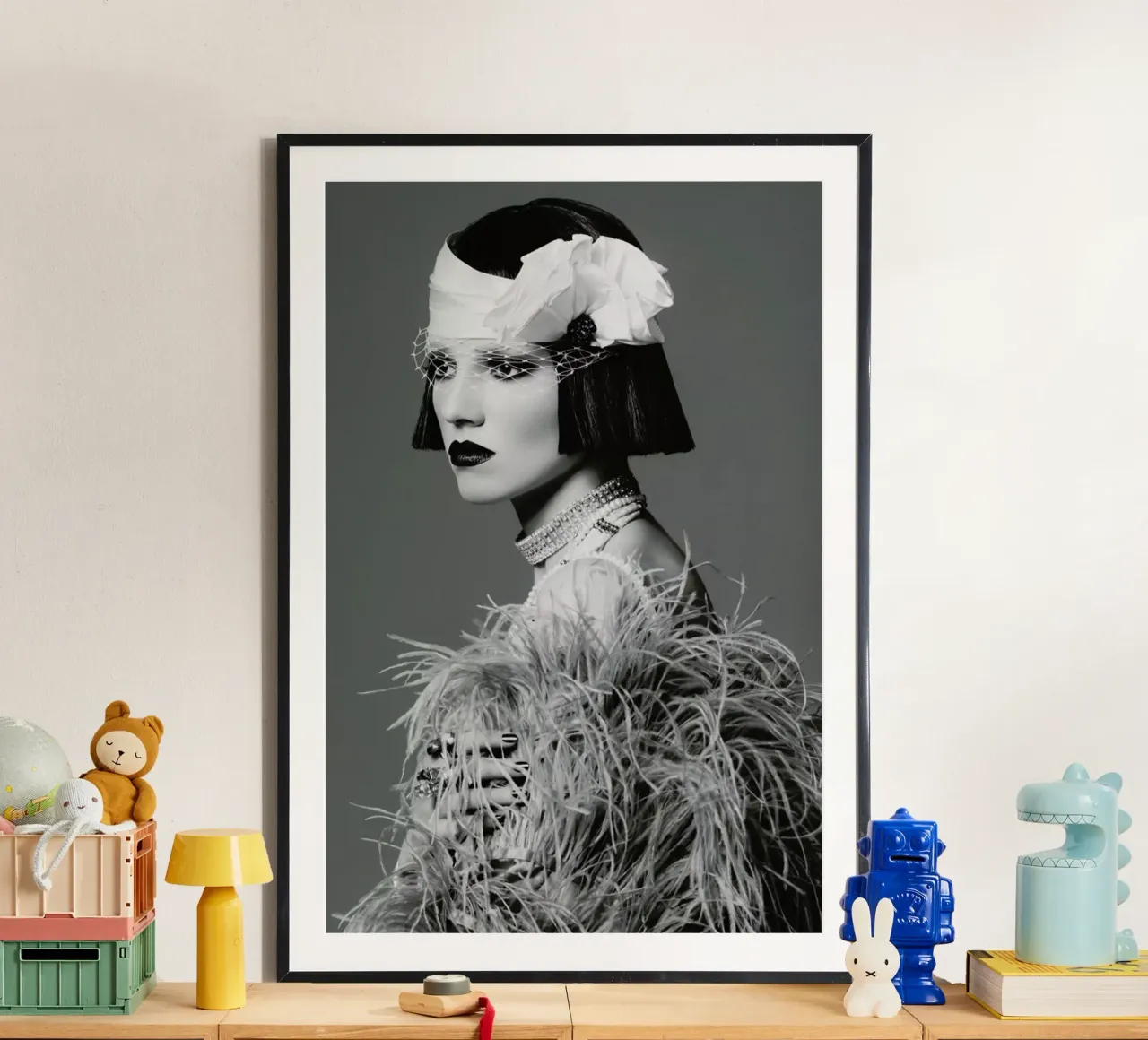 Feathers I carta hahnemühle da Runway Collective