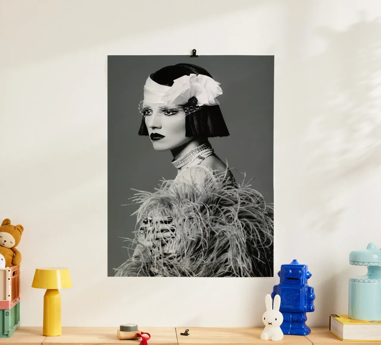 Feathers I carta hahnemühle da Runway Collective