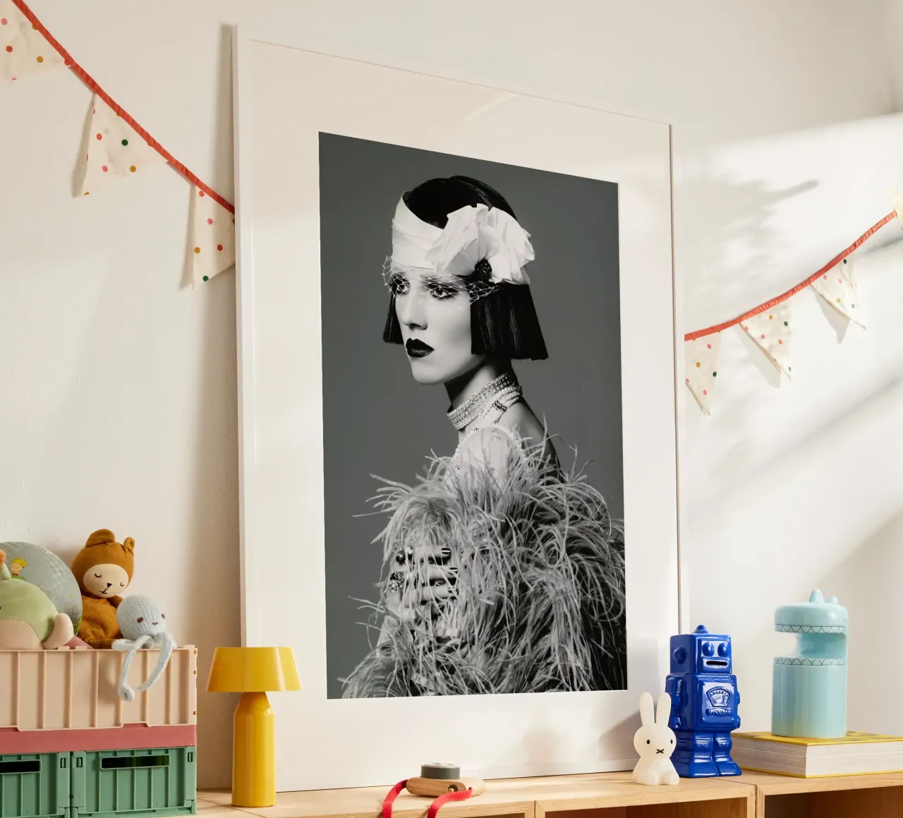 Feathers I carta hahnemühle da Runway Collective